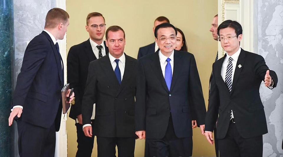 Premier: China, Russia ready for two-way opening-up:2