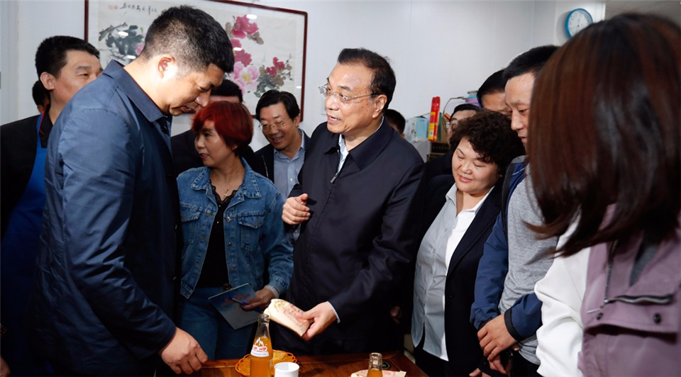 Premier Li inspects Shaanxi province:0