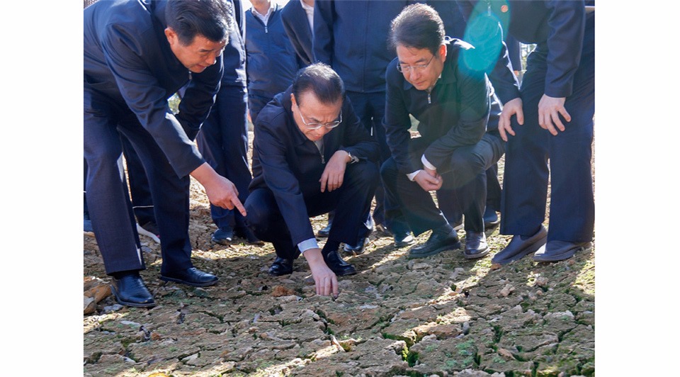 Premier Li urges reducing drought damage:2