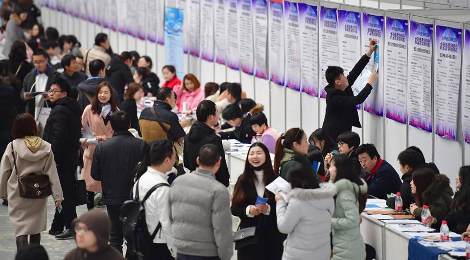 China registers stable employment in 2019:1