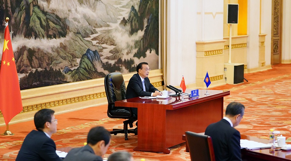 Premier Li urges further cooperation, sustainable development to counter challenges amid COVID-19:1