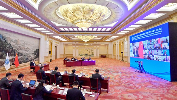 Premier Li attends 19th meeting of SCO member states' council of heads of government