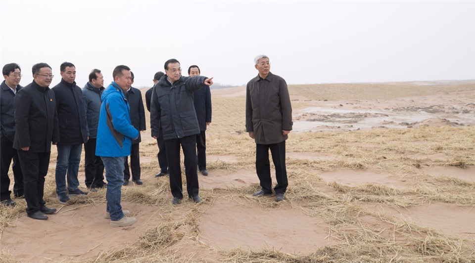 Premier Li visits Jinchang and Wuwei of Gansu province:1