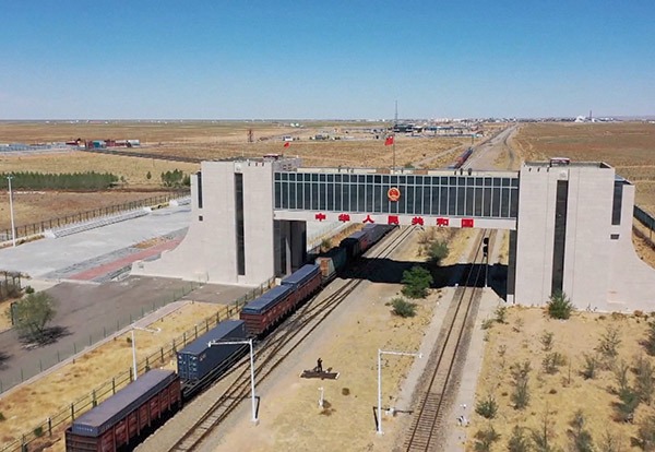 First China-Mongolia broad-gauge freight train route launched:0