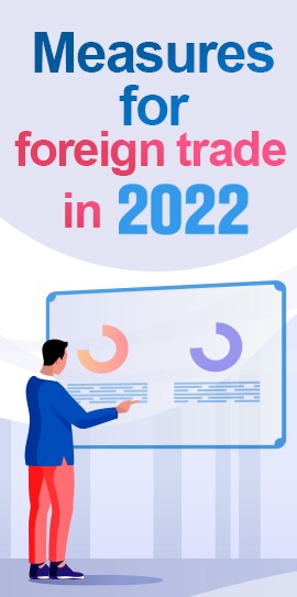Measures for foreign trade in 2022