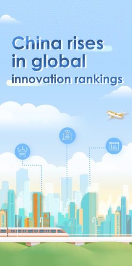 China rises in global innovation rankings