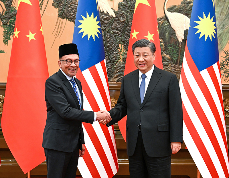 malaysian prime minister visits china