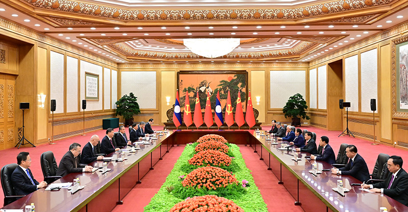 lao president visit china