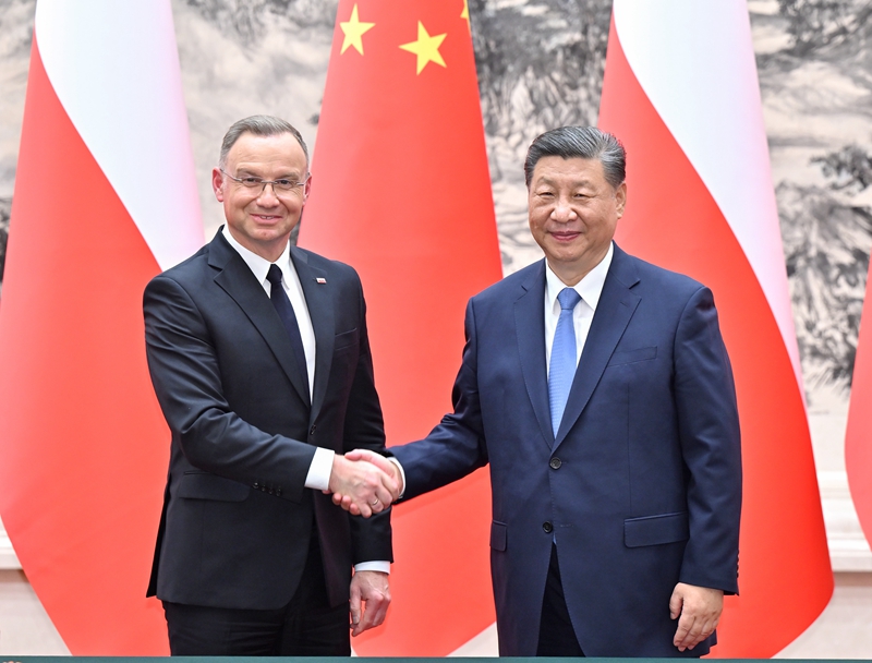 Xi Jinping: Chiny gotowe przenieść stosunki z Polską na wyższy poziom