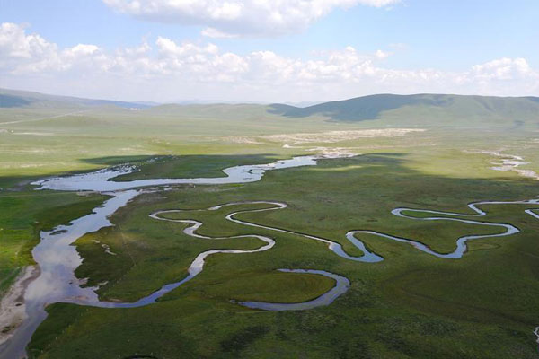 In pics: scenery of Guomang wetland in NW China